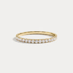 Lab Diamonds Stackable Pave Wedding Band - Rings