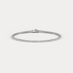 1.67 CTW Round Lab-Grown Diamond Tennis Bracelet