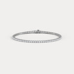 3.00 CTW Round Lab-Grown Diamond Tennis Bracelet - Bracelets