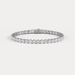 12.00 CTW Round Lab-Grown Diamond Tennis Bracelet