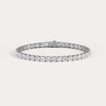 12.00 CTW Round Lab-Grown Diamond Tennis Bracelet - Bracelets