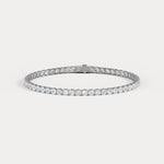 7.00 CTW Round Lab-Grown Diamond Tennis Bracelet