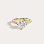 Grace丨Lab Diamond Twisted Engagement Ring