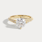 Grace丨Lab Diamond Twisted Engagement Ring