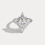 Coralie | Oval Lab Diamond Vintage Engagement Ring