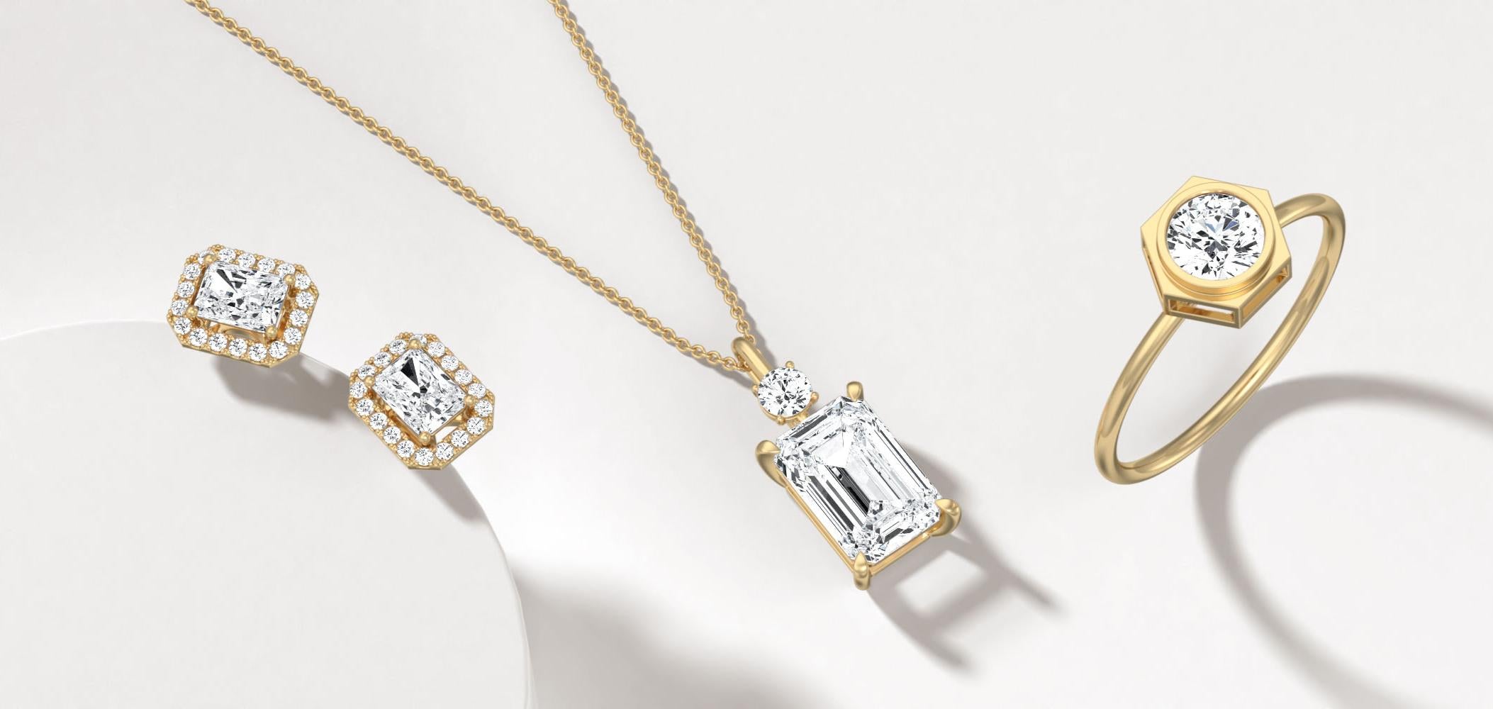 Lab Diamond Jewelry Sets