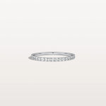 Lab Diamonds Stackable Pave Wedding Band - Rings