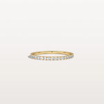 Lab Diamonds Stackable Pave Wedding Band - Rings