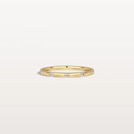 Lab Grown Diamond Dainty Stacking Ring with Lab Diamonds - Rings