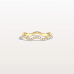 Twisted Pave Eternity Lab Grown Diamond Band - Rings