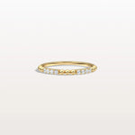 Milligram Pave Lab Grown Diamond Stackable Ring - Rings
