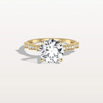 2CT Hidden Halo Lab Diamond Ring - Fashion,Pave - Rings