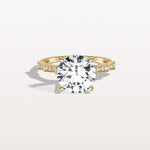 3CT Hidden Halo Lab Diamond Ring - Fashion,Pave - Rings