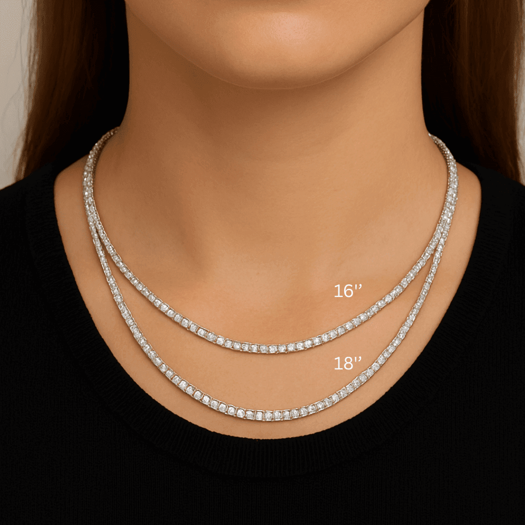 16 vs. 18 Inch Necklace: Which Length is Right for You? - Leonids