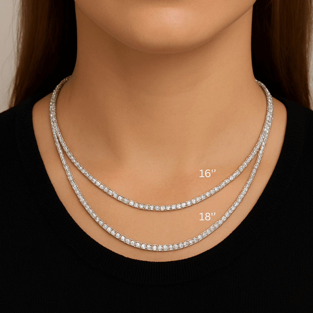 16 vs. 18 Inch Necklace: Which Length is Right for You? - Leonids