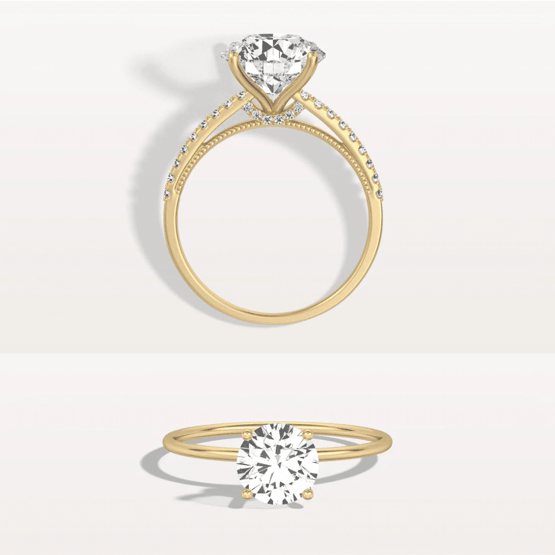 Cathedral vs Solitaire Setting: What’s the Difference and Which One Is Right for You? - Leonids
