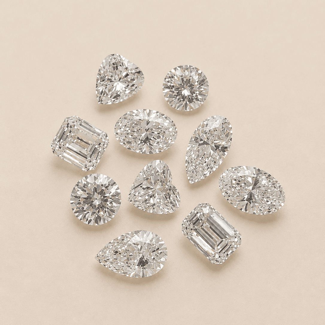 Diamond Shapes Guide: Compare the Most Popular Diamond Cuts for Engagement Rings - Leonids