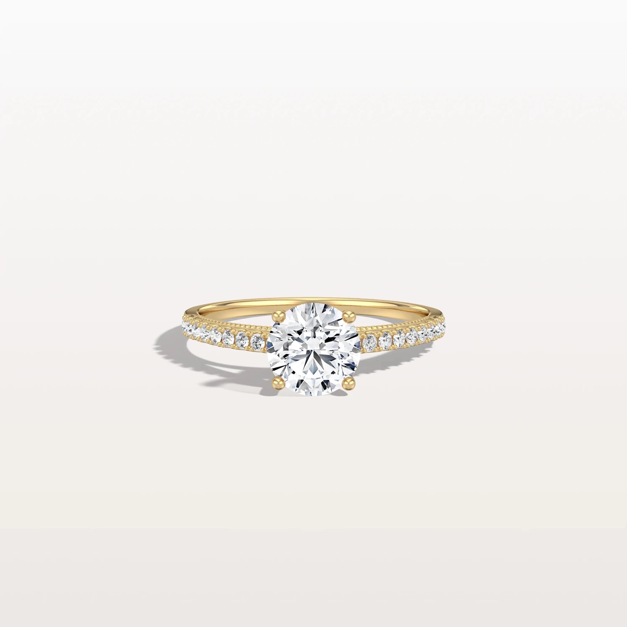 Pavé Engagement Rings - Leonids