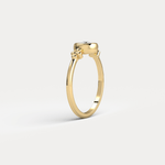 Sterling Silver Bezel Set Lab - Grown Diamond Ring - Rings