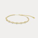 Bezel Set Lab - Grown Diamond Station Bracelet in Sterling Silver - Bracelets