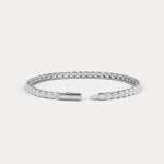 Brilliance Lab Created Diamond 1.00 CTW Tennis Bracelet in 925 Silver - Bracelets