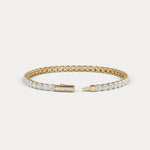 Brilliance Lab Created Diamond 1.00 CTW Tennis Bracelet in 925 Silver - Bracelets