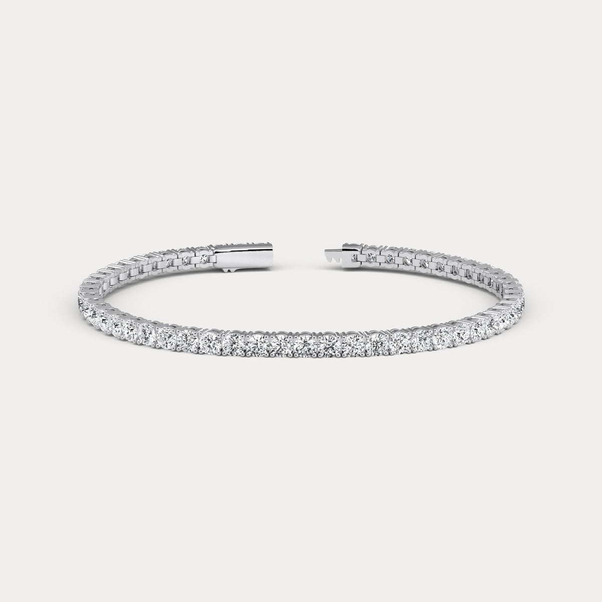 7 CTW Luxury Lab - Grown Diamond Tennis Bracelet in Sterling Silver - Bracelets