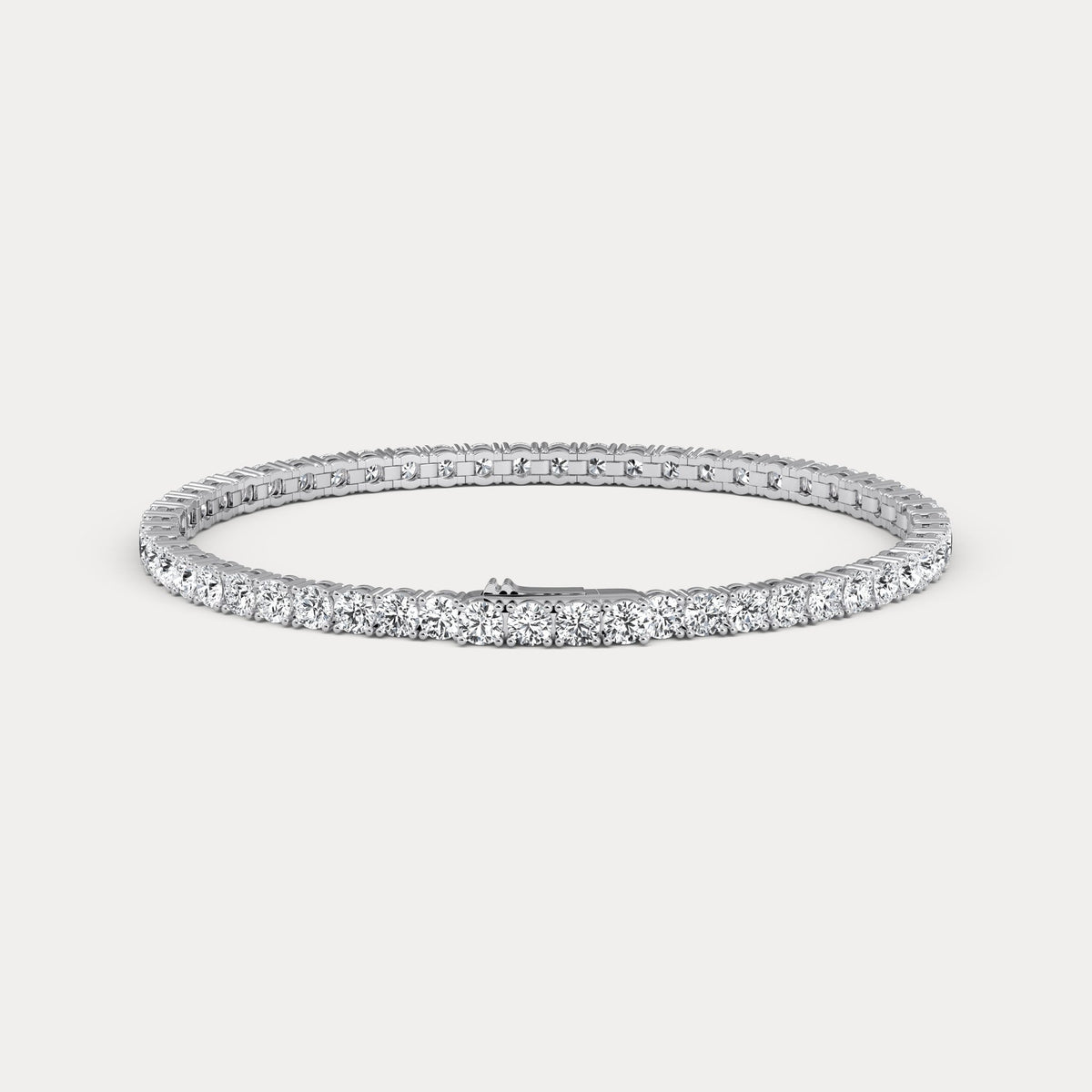 7 CTW Luxury Lab - Grown Diamond Tennis Bracelet in Sterling Silver - Bracelets