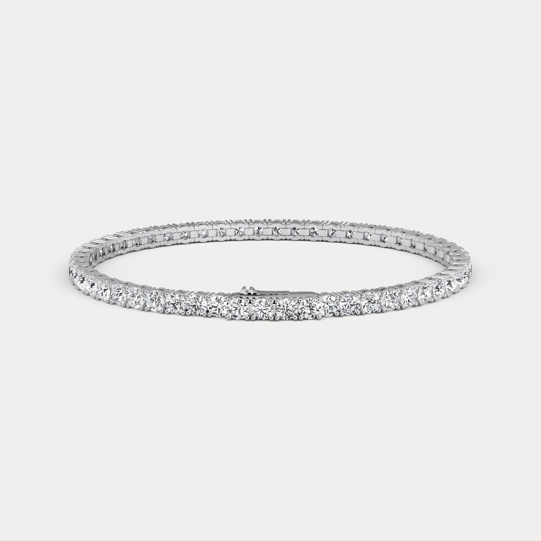 7 CTW Luxury Lab - Grown Diamond Tennis Bracelet in Sterling Silver - Bracelets