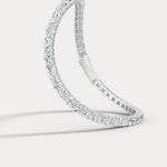 7 CTW Luxury Lab - Grown Diamond Tennis Bracelet in Sterling Silver - Bracelets