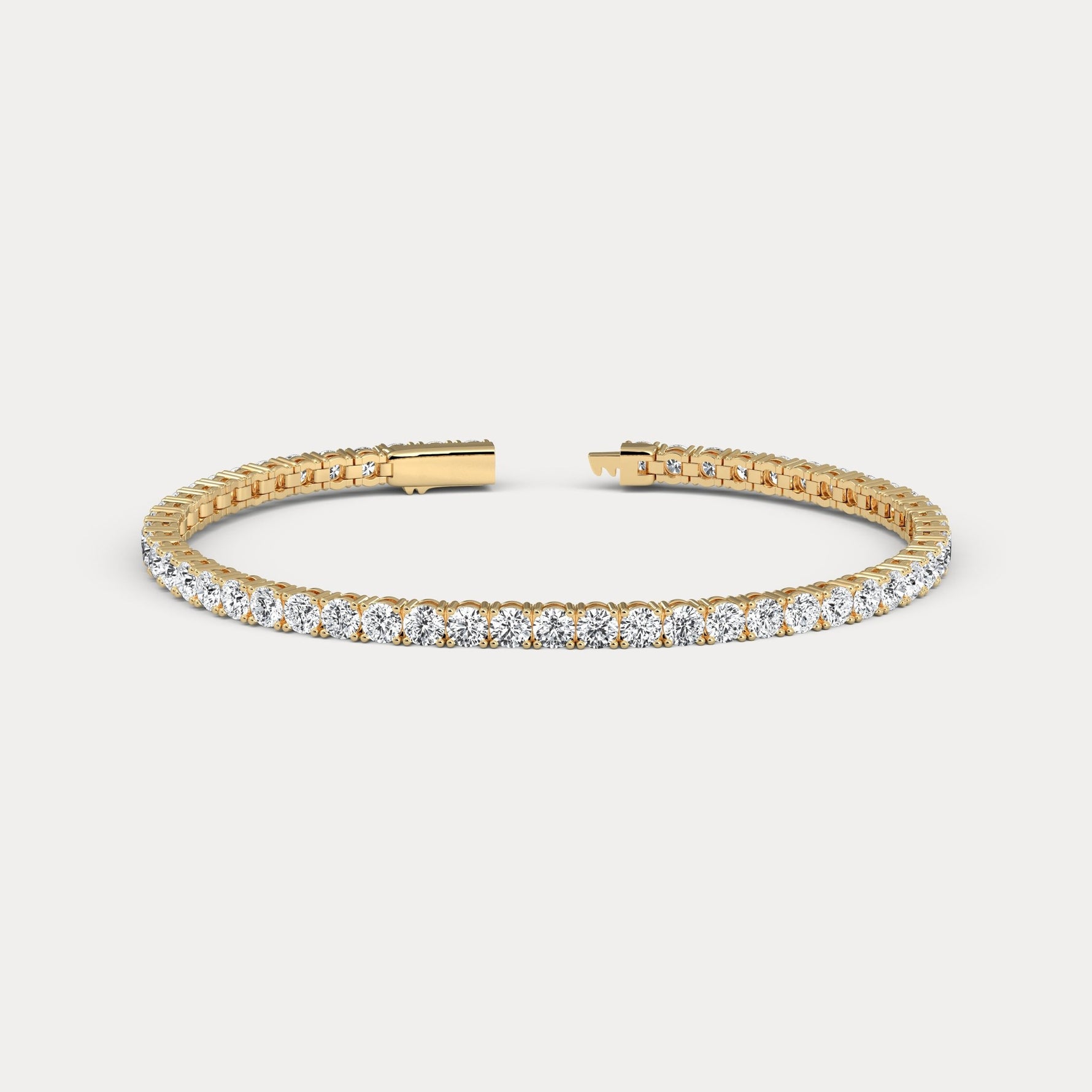 7 CTW Luxury Lab - Grown Diamond Tennis Bracelet in Sterling Silver - Bracelets