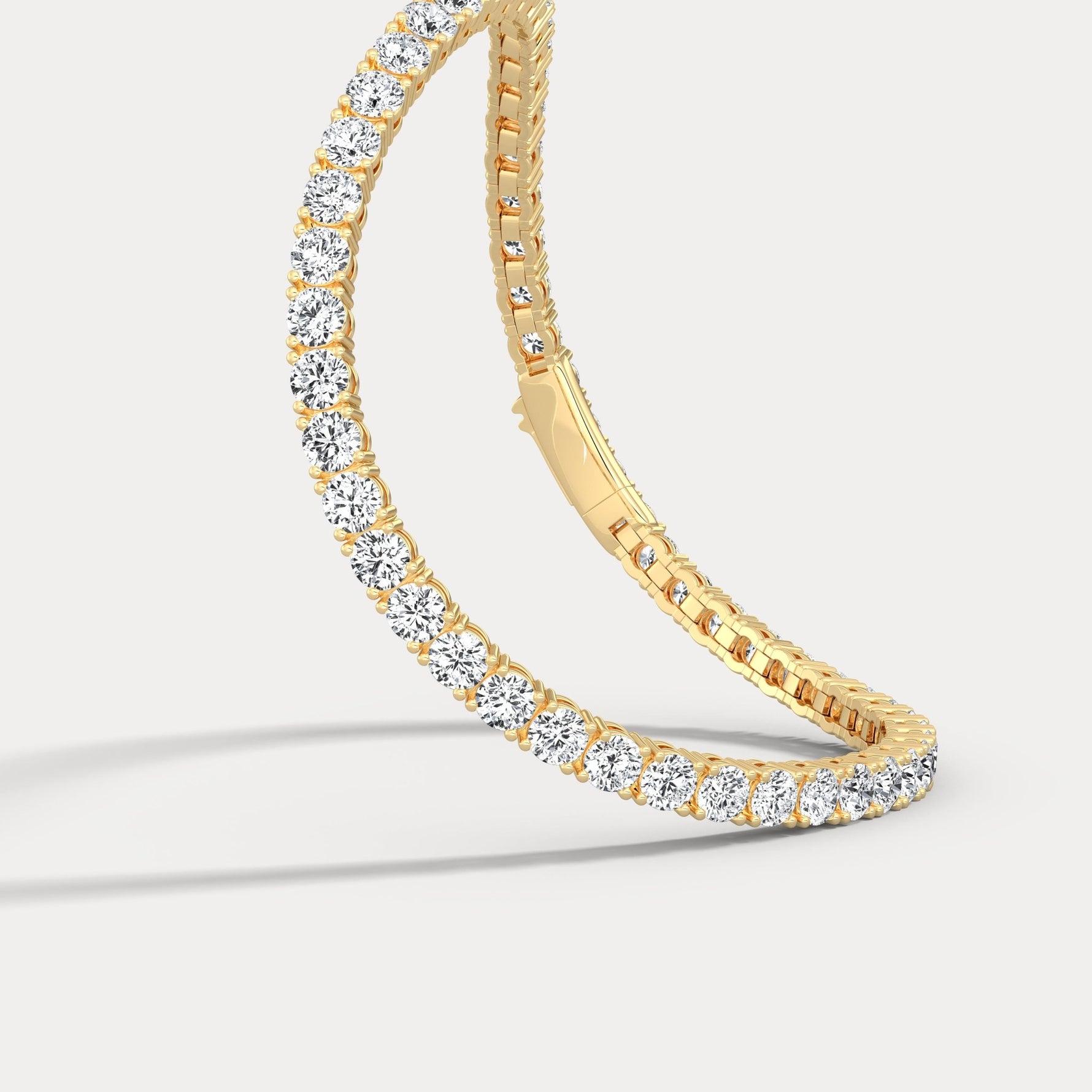 7 CTW Luxury Lab - Grown Diamond Tennis Bracelet in Sterling Silver - Bracelets