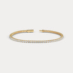 3 CTW Eternity Lab - Grown Diamond Tennis Bracelet in Sterling Silver - Bracelets