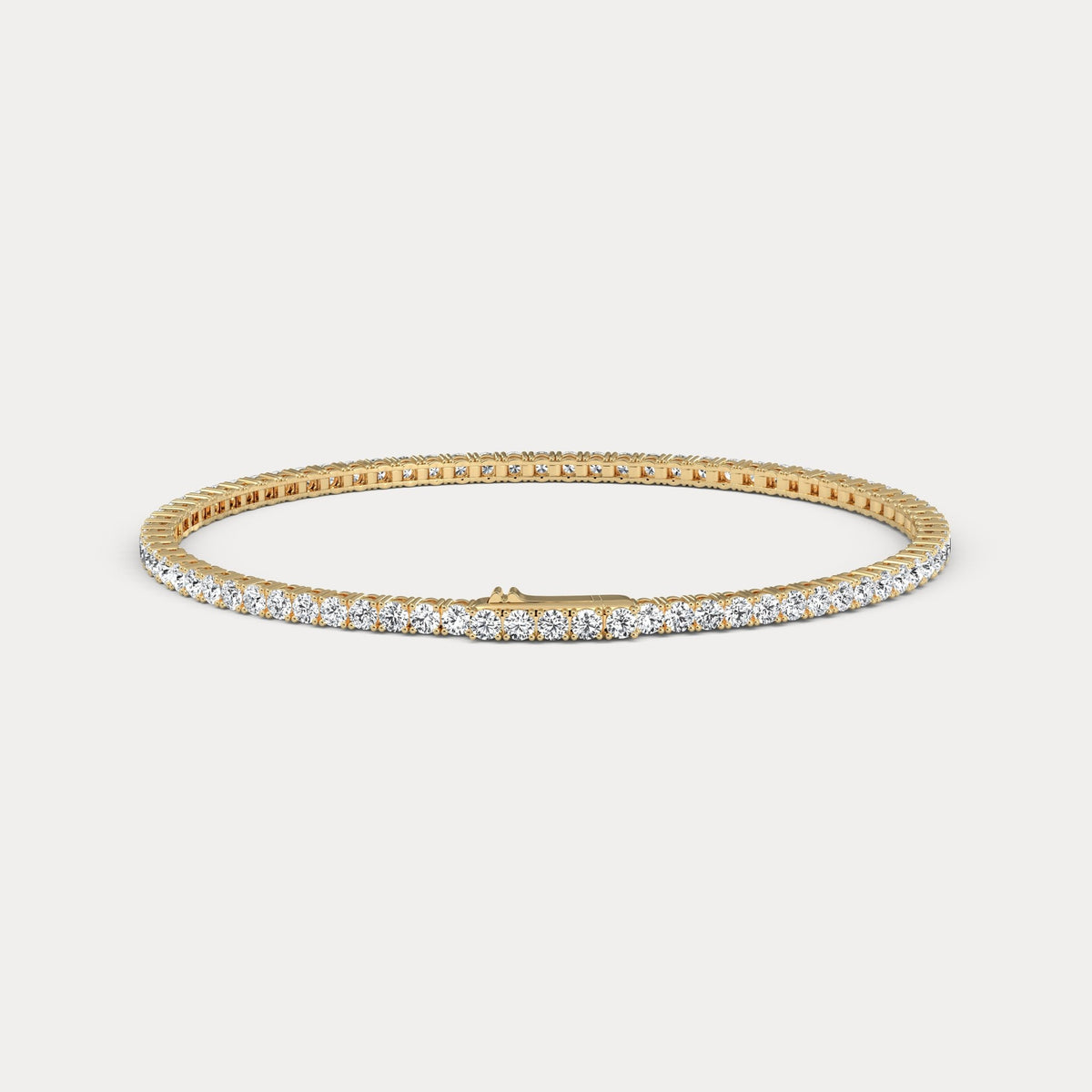 3 CTW Eternity Lab - Grown Diamond Tennis Bracelet in Sterling Silver - Bracelets