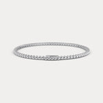 1 CTW Prong Set Lab - Grown Diamond Tennis Bracelet in Sterling Silver - Bracelets