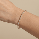 1 CTW Prong Set Lab - Grown Diamond Tennis Bracelet in Sterling Silver - Bracelets