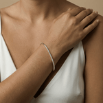 1 CTW Prong Set Lab - Grown Diamond Tennis Bracelet in Sterling Silver - Bracelets