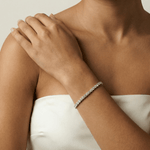 2 CTW Prong Set Lab - Grown Diamond Tennis Bracelet in Sterling Silver - Bracelets