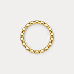 1CTW Round Lab - Grown Diamond Bezel - Set Eternity Band in 14K Gold/Platinum - Rings