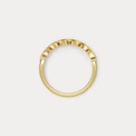 Round Lab - Grown Diamond Twist Band Ring in Sterling Silver - Rings
