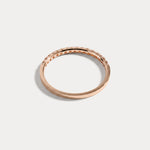 Lab Diamonds Stackable Pave Wedding Band - Rings