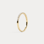 Lab Diamonds Stackable Pave Wedding Band - Rings
