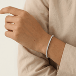 3Carat Lab - Grown Diamond Tennis Bracelet in 14K Gold/Platinum – Classic & Timeless - Bracelets