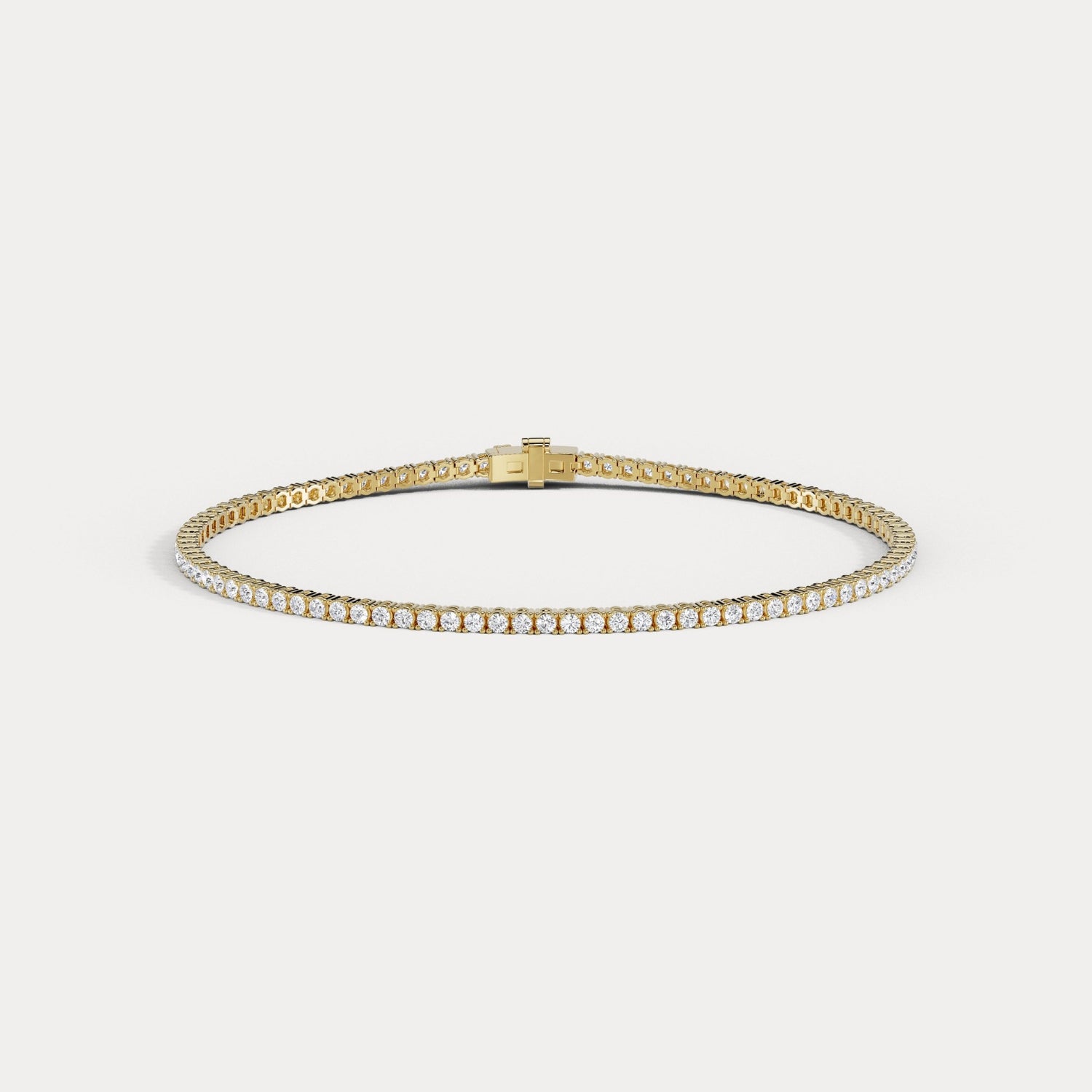 1.67 CTW Round Lab-Grown Diamond Tennis Bracelet - Bracelets