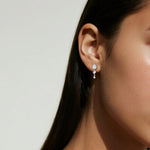 Triple Pear Lab - Grown Diamond Drop Earrings in 14K Solid Gold/Platinum - Earrings