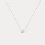 Marquise Lab-Grown Diamond Solitaire Pendant Necklace - Necklaces