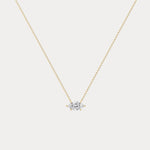 Marquise Lab-Grown Diamond Solitaire Pendant Necklace - Necklaces