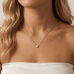 Radiant Lab-Grown Diamond Solitaire Pendant Necklace - Necklaces
