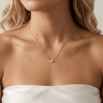 Radiant Lab-Grown Diamond Solitaire Pendant Necklace - Necklaces