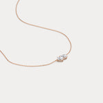 Radiant & Pear Lab-Grown Diamond Toi et Moi Pendant Necklace - Necklaces
